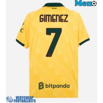 AC Milan Santiago Gimenez #7 Replica Third Shirt 2025-26 Short Sleeve